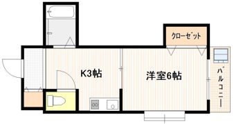 タウン己斐西の間取り画像