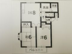 エクセレントハイツ コスモIIの間取り画像