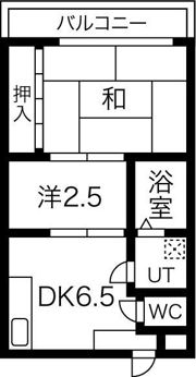 サンライズ大和の間取り画像