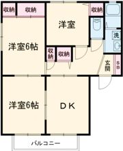 フォレストガーデンA棟の間取り画像