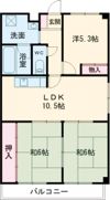 PLEAST楠橋東の間取り画像
