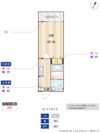 ヒルズナインの間取り画像