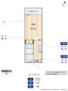 ヒルズナインの間取り画像