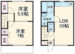 ファインビューの間取り画像