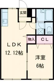フォレスト神明Aの間取り画像