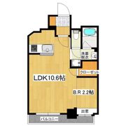 レーブコート西千石の間取り画像