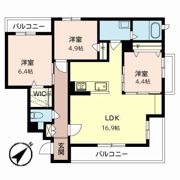 第12レジデンスオクノ藤が丘の間取り画像