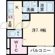 フジパレス初芝駅東Ⅱ番館の間取り画像