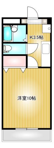 ジュネス沖新の間取り画像