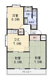 パークサイド安藤の間取り画像