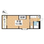 カレッジハイツ豊明の間取り画像