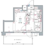 クレヴィスタ高砂Ⅱの間取り画像