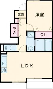 リーブル 花水木の間取り画像