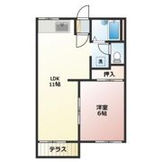 タウニィ小林の間取り画像