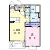 グランソレイユ楠葉Ⅲの間取り画像