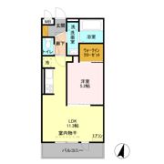 M＆S KOWA Ⅱの間取り画像