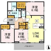 Maison Amie Aの間取り画像
