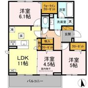 Maison Amie Aの間取り画像