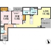 メゾンレクラの間取り画像