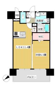 フェリス久留米シティの間取り画像