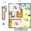 Dーroom羽根西の間取り画像