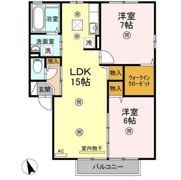 ラ･ピオーネの間取り画像