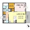 D-resena中央の間取り画像