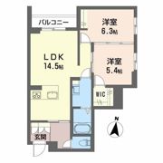 シャーメゾンガーデンズ幸町の間取り画像