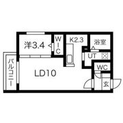 ラフィナート麻生の間取り画像