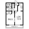ホウケンアパート池之表の間取り画像