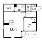 ジュエル豊橋(新築・近隣駐車場有)の間取り画像