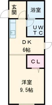 ポプリ春日町の間取り画像
