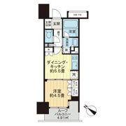 ライオンズアイル渋谷松濤の間取り画像