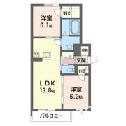 プラムガーデンの間取り画像