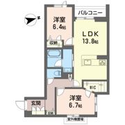 モンテリオの間取り画像