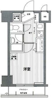 グランド・ガーラ麻布十番の間取り画像