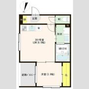 コロンヤマシナの間取り画像