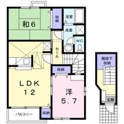 エリア21Bの間取り画像