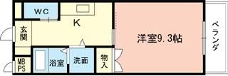 パティナAの間取り画像