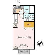 セジュールセードル Bの間取り画像