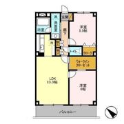 アルファークレストの間取り画像
