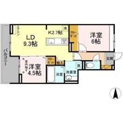 ラフォーレ弐番館の間取り画像