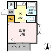 Paddy Court田園の間取り画像