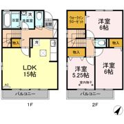 あざみのひるずⅠの間取り画像