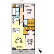 D-ROOM 松山の間取り画像