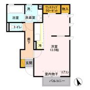 メゾン・ド・ルフラン Ⅰの間取り画像