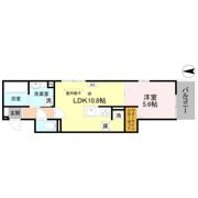 GRAMM殿城の間取り画像