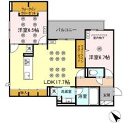 OrthoAxis浅生の間取り画像