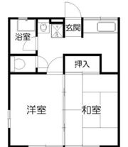 CHカワシタIの間取り画像