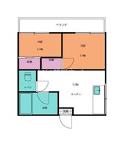 伊東アパートの間取り画像
